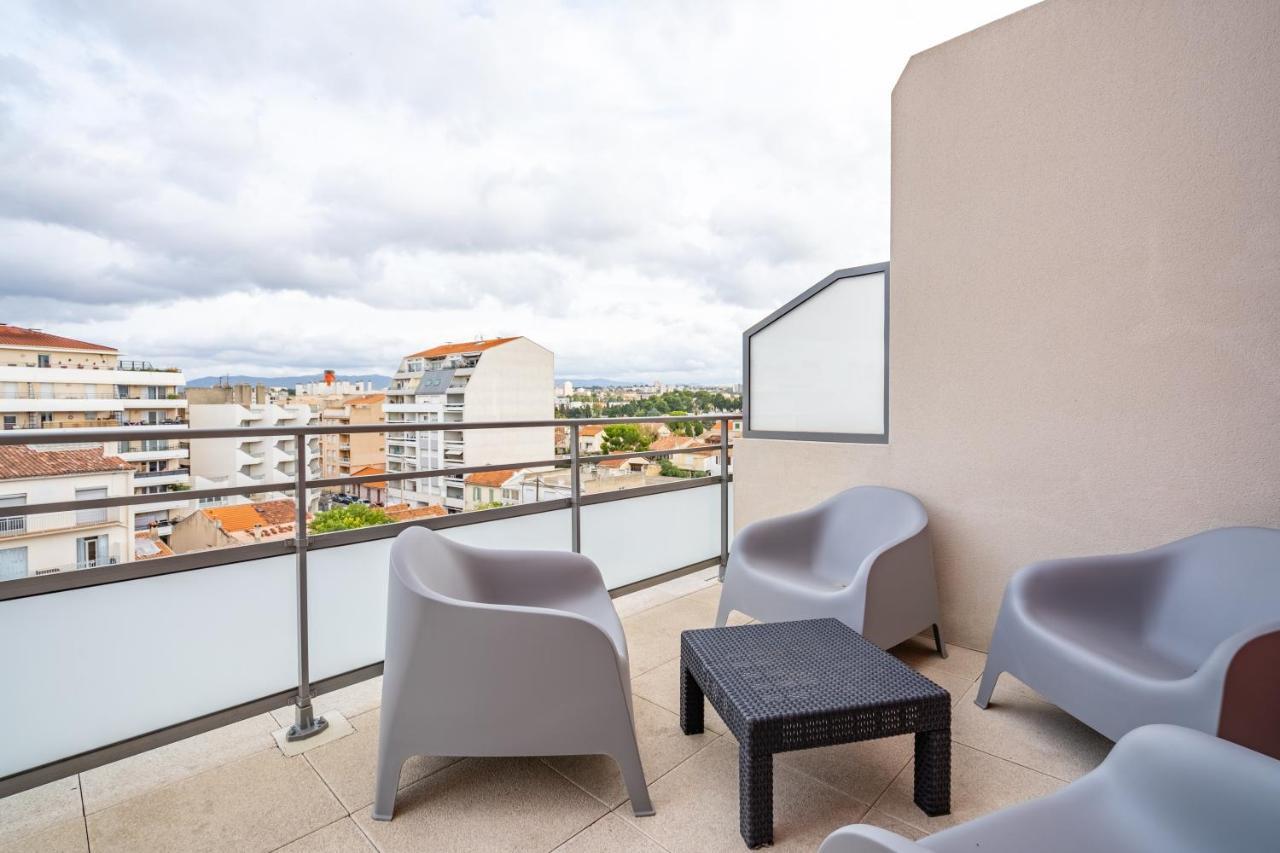 "Chez Marius" Appartement Avec Terrasse Pour 4 Personnes A Marseille Bagian luar foto